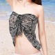 Women Summer Seaside Chiffon Swimsuit Cover Up Beach Wrap Sarong Vacation Bikini Scarf