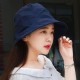 Women Summer Solid Vogue Sunscreen Bucket Hat Outdoor Casual Sports Breathable Hat