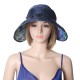 Women Summer Sun Protective Foldable Hat Anti-UV Wide Brim Outdoor Gardening Visor Cap