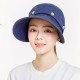 Women Summer Sunshade Sun Hat Removable Top Adjustable Outdoor Gardening Caps