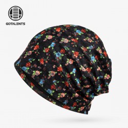 Women Summer Thin Lace Head Hat Floral Fashion Trendy Breathable Beanies Cap