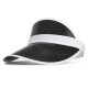 Women Summer Transparent PVC Sun Protection Hat Outdoor Empty Top Cap with Sunshade Adjustable