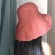 Women Summer Two-sided Uv Protection Brimmed Floppy Hat Vacation Fishing Caps Visor