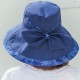 Women Summer Wide Birm Bucket Beach Cap Outdoor Sun Protection Patchwork Fishing Hat