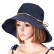 Women Summer Wide Birm Sun Hat Casual Outdoor Beach Foldable Sunshade Visor Cap