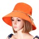 Women Summer Wide Birm Sun Hat Casual Outdoor Beach Foldable Sunshade Visor Cap