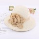 Women Summer Wide Brim Floppy Sun Straw Hat Casual Beach Sunshade Bucket Hat