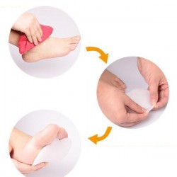 Women Thick Silicone High Heels Toe Pads