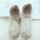 Women Thick Warm Floor Socks Home Non-slip Bottom Socks Breathable Soft Ankle Socks