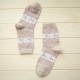 Women Thickened Wool Socks Deer Pattern Christmas Stockings