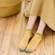 Women Ultra-thin Glass Silk Breathable Ankle Socks Antiskid Stretch Elastic Summer Sock