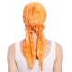 Women Unique Muslim Bandaged Turban Hat Outdoor Double-Sided Print Headscarf Cap