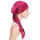 Women Unique Muslim Bandaged Turban Hat Outdoor Double-Sided Print Headscarf Cap