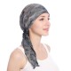 Women Unique Muslim Bandaged Turban Hat Outdoor Double-Sided Print Headscarf Cap