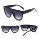 Women Unisex Anti-UV Sunglasses Outdoor Casual Large Frame Vintage Glasses