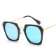 Women Unisex UV400 Cat Eye Sun Glassess Large Metal Frame Outdooors Sunscreen Glasses