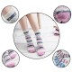 Women Vintage Cotton Middle Tube Socks Casual Knit Socks Winter Warm Socks