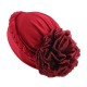 Women Vintage Ethnic Style Braid Breathable Turban Cap Cotton Flexible Headband