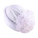 Women Vintage Ethnic Style Braid Breathable Turban Cap Cotton Flexible Headband