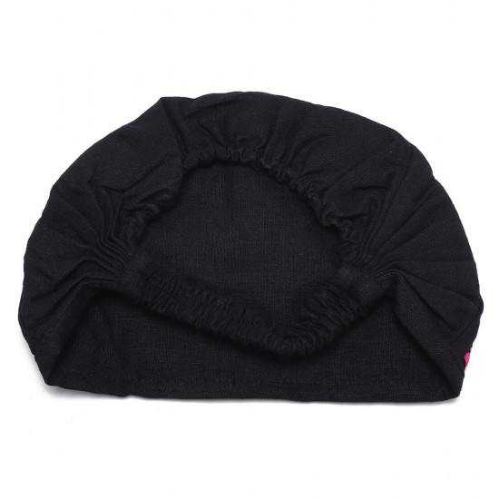 Women Vintage Floral Embroidered Beanie Caps Outdoor Good Elastic Turban Hat