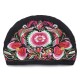 Women Vintage Floral Embroidered Beanie Caps Outdoor Good Elastic Turban Hat