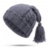 Women Vintage Fringed Scorpion Winter Warm Earmuffs Knit Ski Beanie Cap Outdoor Skull Cap