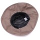 Women Vintage Polyester UV Protection Bucket Cap Outdoor Large Brim Sun Fishing Hat