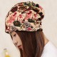 Women Vogue Slouchy Beanie Caps Outdoor Double Layers Earmuffs Brimless Bonnet