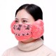 Women Warm Cotton Plus Velvet Face Mask with Earmuffs Ear Protection Cycling Windproof Anti Dust Mas