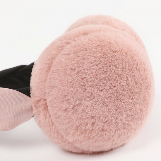 Women Warm Soft Folding Headband Earmuff Windproof Cute Ear Warmer