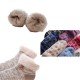 Women Warm Thickening Fleece Lining Anti-Slip Floor Socks Ankle Tube Socks