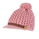 Women Winter Vintage Earmuffs Knit Beanie Caps Outdoor Thicken Ski Skullcap