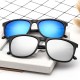 Women and Man Retro Trend Multicolor Sunglasses Square Sunglasses