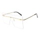 Women and Man Square Glasses Fashion Solid Color Gradient Transparent Sunglasses