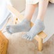 Women girl Five Toe Socks Summer Cotton Absorb Sweat Breathable Sport Socks