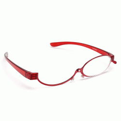 Womens 180 Rotatable Magnify Glasses Makeup Adjustable Reading Glasses