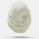 Women's Beanie All Match Warm Knitted Pompons Hat