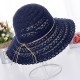 Women's Breathable Mesh Bucket Hat Casual Sunshade Straw Hats