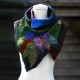 Women's Casual Multicolor Stripes Round Neck Scarves & Shawls Scarf