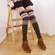 Women's Compression Socks Vintage Color Striped Fashion Sock
