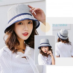 Women's Cotton Foldable Bucket Hat Vogue Sunshad Fisherman Hats