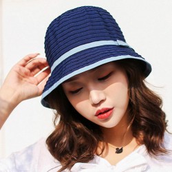 Women's Cotton Foldable Bucket Hat Vogue Sunshad Fisherman Hats