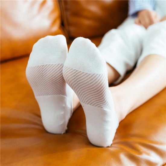 Womens Cute Non Slip Low-Cut Boat Socks Invisible Breathable Ankle Sock