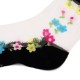 Women's Lace Antiskid  Sock Summer Thin Breathable Middle Tube Socks