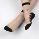 Women's Lace Antiskid  Sock Summer Thin Breathable Middle Tube Socks