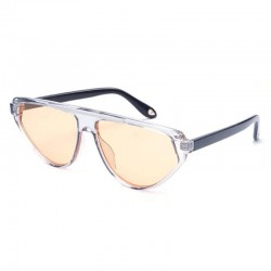Womens Leopard Triangle Small Frame Sunglasses Outdoor UV 400 Eyewear