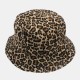 Women's Man's Sunshade Sun Hat Color Leopard Fisherman Cap