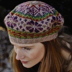 Women's Multicolor Printed Casual Beanie Hats