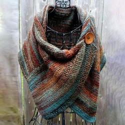 Women's Scarf Casual Multicolor Stripes Round Neck Scarves & Shawls