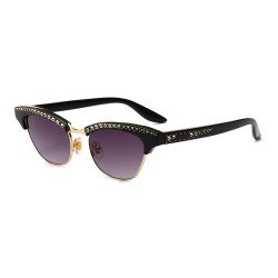 Womens Vintage Rhinestone UV400 Cat Eye Sunglasses Outdoor Glasses Eyewear